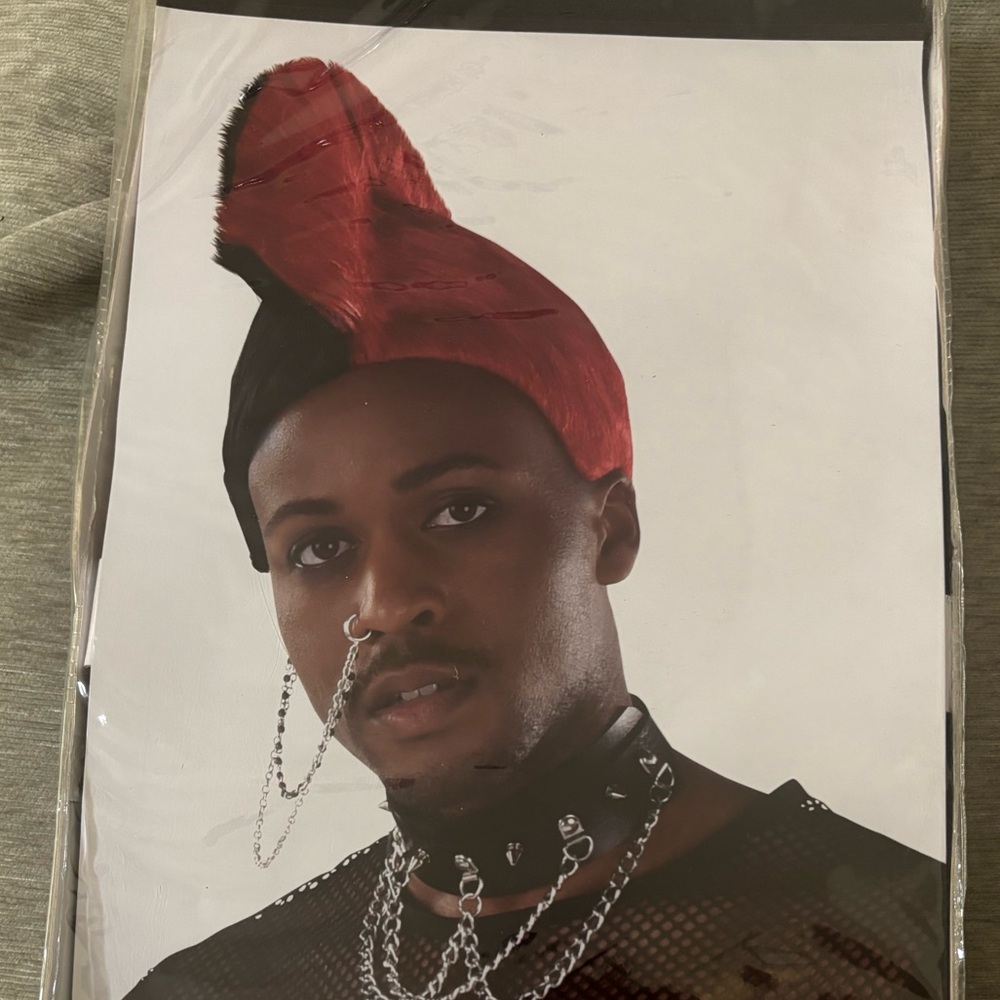 punk mohawk wig